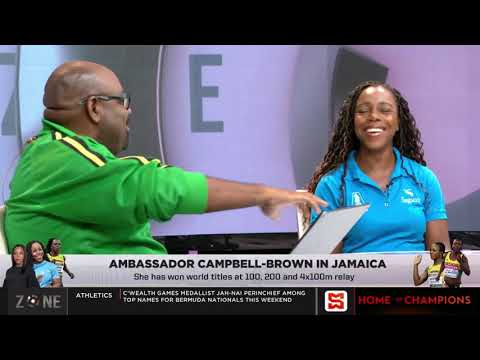 Ambassador Campbell-Brown in Jamaica | SportsMax Zone