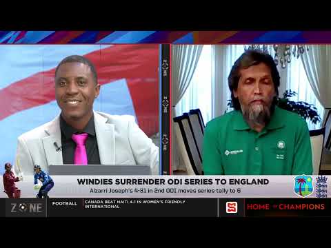 Windies surrender ODI series to England | SportsMax Zone