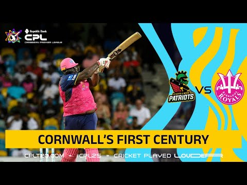 Rahkeem Cornwall’s Incredible FIRST-EVER T20 Hundred!