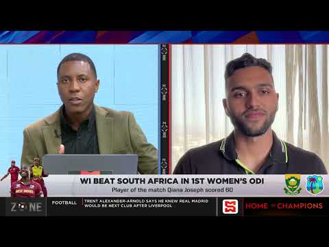 West Indies beat South Africa in 1st Women’s ODI | SportsMax Zone