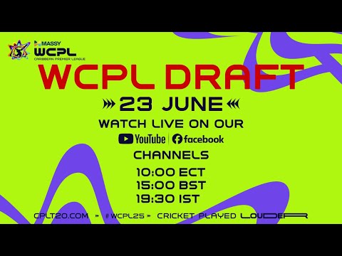 LIVE | Draft Show | WCPL 2025