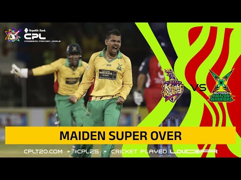 INCREDIBLE Finish and FIRST-EVER Maiden Super Over in Cricket History!