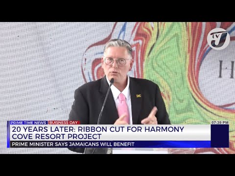 20 Years Later: Ribbon Cut for Harmony Cove Resort Project | TVJ Business Day