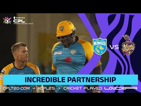 Rahkeem Cornwall and David Warner’s HUGE Partnership!