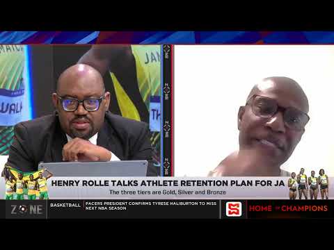 Henry Rolle talks athlete retention plan for Jamaica | SportsMax Zone