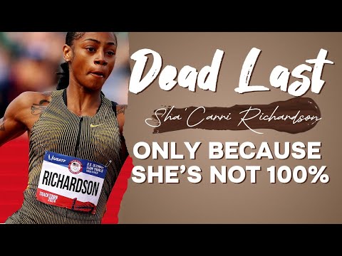 After Finishing Dead Last, Sha’Carri Says It’s Only Because She’s Not 100%