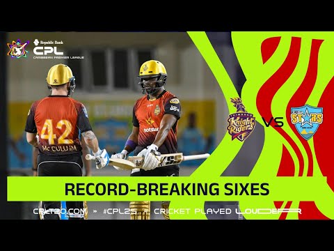 McCullum and Bravo Smash MOST SIXES in CPL History!