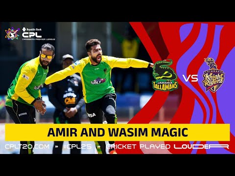 Mohammad Amir and Imad Wasim STORM Saint Lucia Kings!