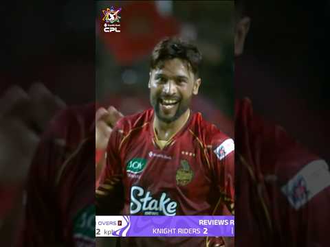 Mohammed Amir at full throttle! 💨#CPL25 #CricketPlayedLouder #BiggestPartyInSport