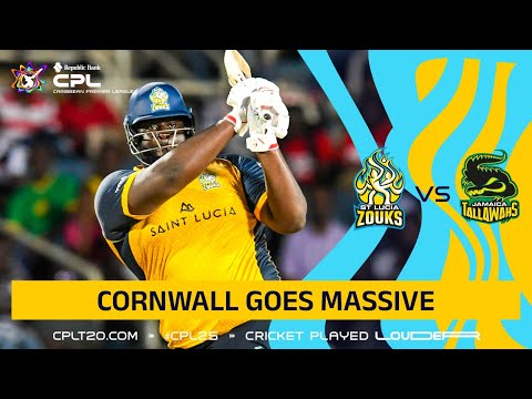 Rahkeem Cornwall SMASHES 75 Runs off 30 Balls!