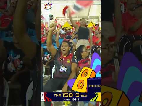 Pooran packs a 𝗽𝘂𝗻𝗰𝗵! 💥🇹🇹