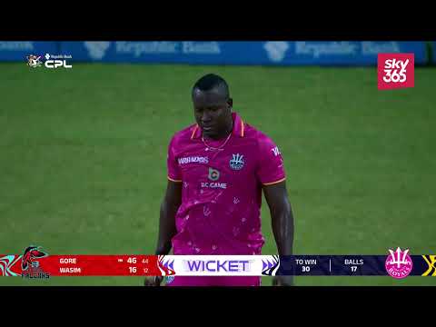 UNBELIEVABLE Run Out from Rovman Powell! | CPL 2025