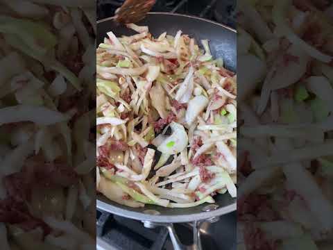Corned Mutton With Cabbage