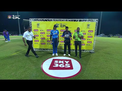 Falcons Win the Sky 365 Coin Toss and Will Take the Ball! | CPL 2025
