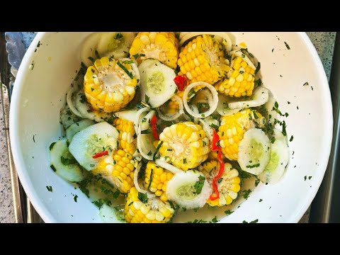 Mouthwatering Corn Souse #InSeason