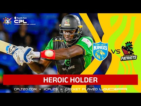 Jason Holder’s HEROIC Innings! CPL 2025