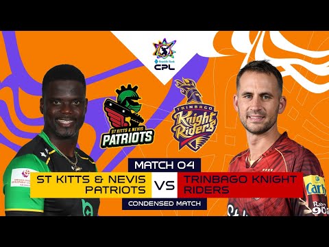 Condensed Match | St Kitts and Nevis Patriots vs Trinbago Knight Riders | CPL 2025