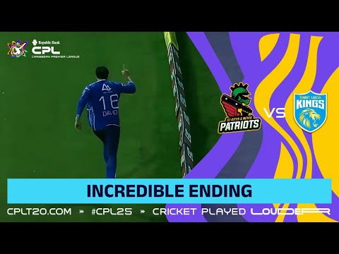 Final Ball THRILLER Between The Patriots and Kings! | CPL 2025