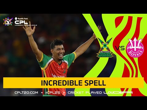 Gudakesh Motie’s MAGICAL Five-Wicket Haul! | CPL 2025