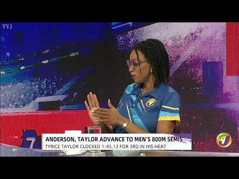 Anderson, Taylor Advance to Men’s 800M Semi-finals | TVJ Tokyo2025