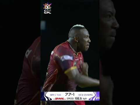 Dre Russ doing damage with the ball! 🔥#CPL25 #CricketPlayedLouder #BiggestPartyInSport