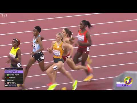 Natoya Goule-Toppin is Lone Jamaican into Women’s 800M Semi-finals | TVJ Tokyo2025