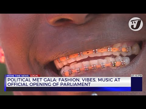 Political Met Gala: Fashion, Vibes, Music at Official Opening of Parliament | TVJ News