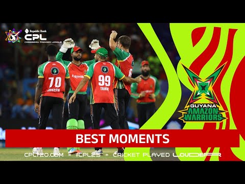 Guyana Amazon Warriors’ GREATEST Moments from CPL 2025!