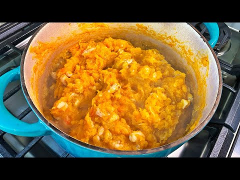Classic Caribbean Butternut Squash With Shrimp | CaribbeanPot.com