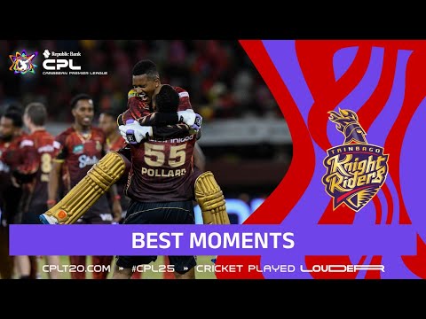 Trinbago Knight Riders’ GREATEST Moments From CPL 2025!