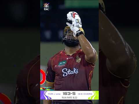 Kieron Pollard’s CRAZY 50 off 17 balls! 😱