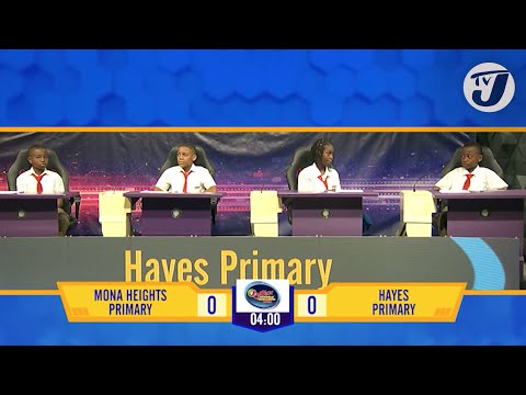 Mona Heights Primary vs Hayes Primary | TVJ Jnr. School Challenge Quiz 2025