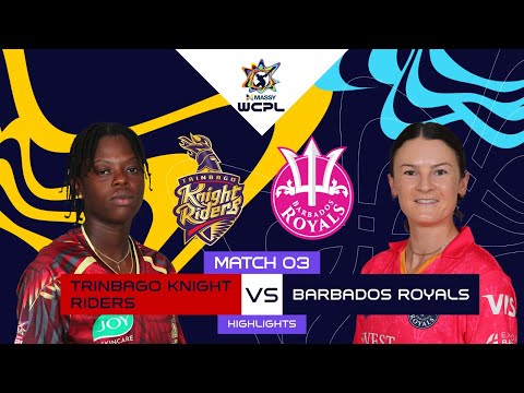LIVE | Trinbago Knight Riders Women vs Barbados Royals Women | WCPL 2025