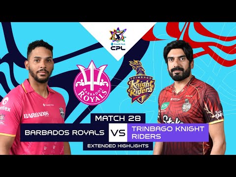 Extended Highlights | Barbados Royals vs Trinbago Knight Riders | CPL 2025