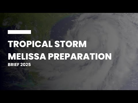 Press Briefing on Hurricane Melissa Preparation | ODPEM | Oct 27, 2025