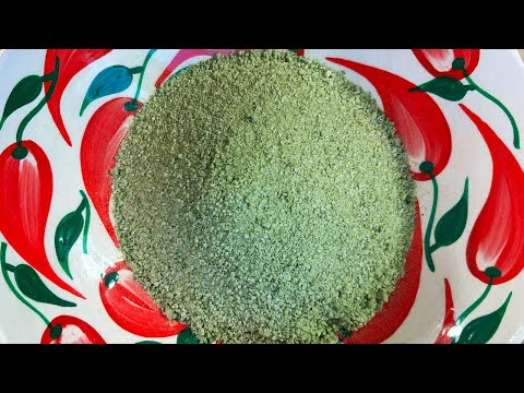 Quick and Easy Basil Salt #InSeason