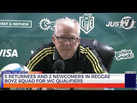 5 Returnees and 2 Newcomers in Reggae Boyz Squad for WC Qualifiers