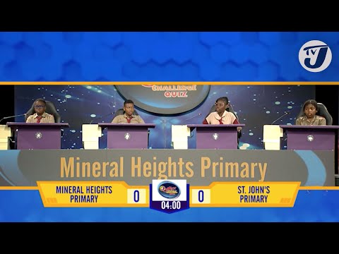 Mineral Heights Primary vs St. John’s Primary | TVJ Jnr. Schools Challenge Quiz 2025