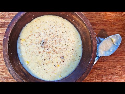 Charred Sweet Corn Porridge | CaribbeanPot.com