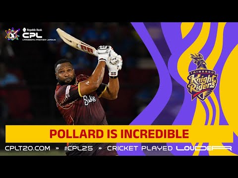 Kieron Pollard’s TWO GREATEST Innings From CPL 2025!