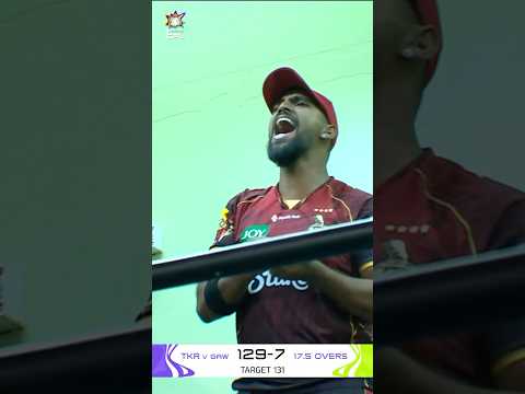 Akeal Hosein is CLUTCH! 😤