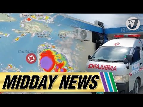 Jamaica Under Hurricane Watch | Massive Pile of Garbage in Sandy Gully Being Cleared
