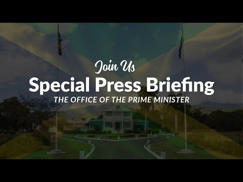 Press Briefing on Tropical Storm Melissa Preparation | Government of Jamaica |  Oct 24, 2025