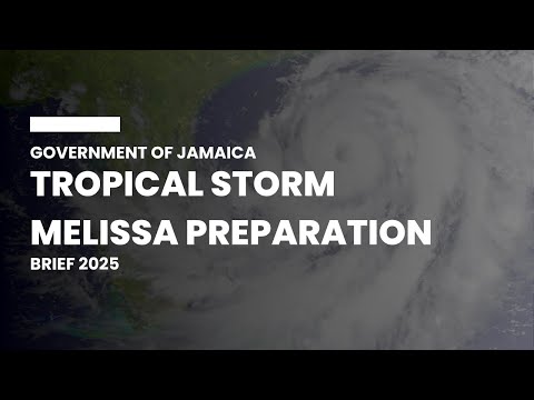Press Briefing on Tropical Storm Melissa Preparation | Gov of Jamaica | Oct 25, 2025 10:30 AM EST