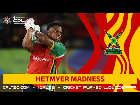Shimron Hetmyer RAMPAGES to RAPID Half Century! 😱