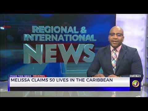 Hurricane Melissa Claims 50 Lives in the Caribbean | TVJ News