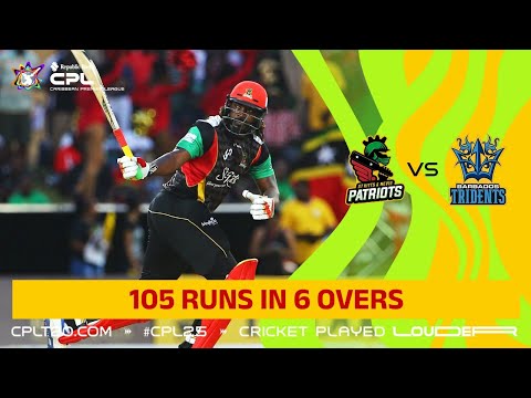 BIGGEST Powerplay Score in CPL HISTORY! 😱