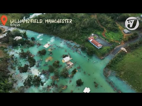 Williamsfield Drawing sightseers as Huge Pond Swallows  Buildings and Roads