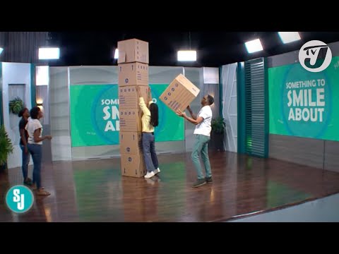 Box Stacking Challenge | TVJ Smile Jamaica