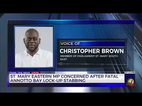 St. Mary Eastern MP Concerned after Fatal Annotto Bay Lock-Up Stabbing | TVJ News